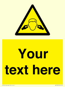 Custom Noise Hazard Sign